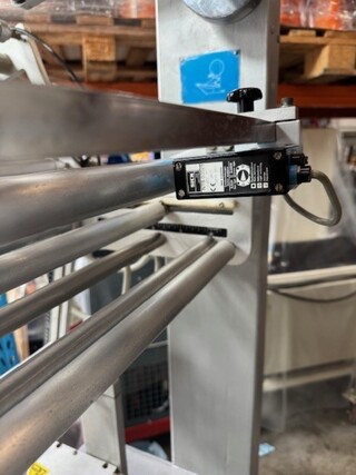 Flowpackmachine dubbel kops sealbeitel Entrec, Pack 6, grijs, bouwjaar